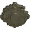 Ekena Millwork Kinsley Flowing Leaf Ceiling Medallion, Hand-Painted Witch Hazel, 30 3/8"W x 20 3/4"H x 1"P CM30KIWHF - alternate 3